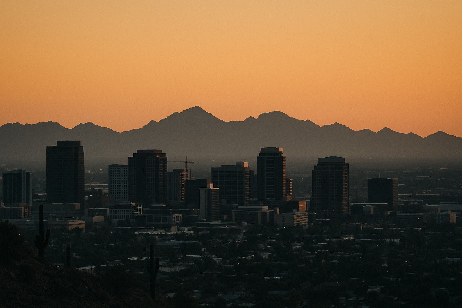 Phoenix skyline